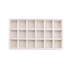 Velvet Jewelry Box Display Tray Drawer Storage Jewelry Holder For Ring Earrings Necklace Bracelet Soft Velvet Organizer Case Velvet Display Holder for Earrings Ring Bracelet Necklace