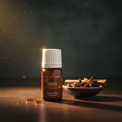 Young Living Thieves Essential Oil Blend — 5ml | Immune & Cleansing Support