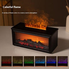 3D Fireplace Flame Aroma Diffuser
