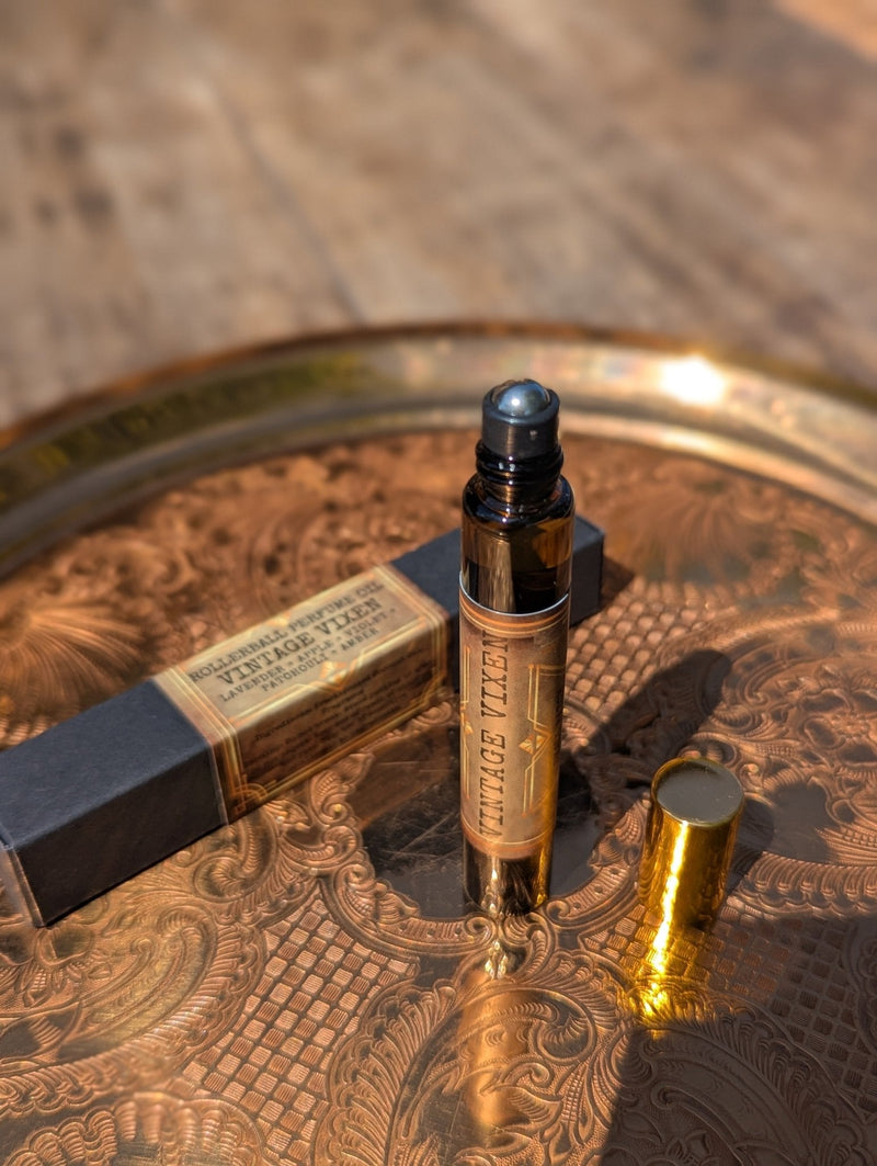 Vintage Perfume Oil Rollerball – Old Hollywood Inspired Travel Fragrance