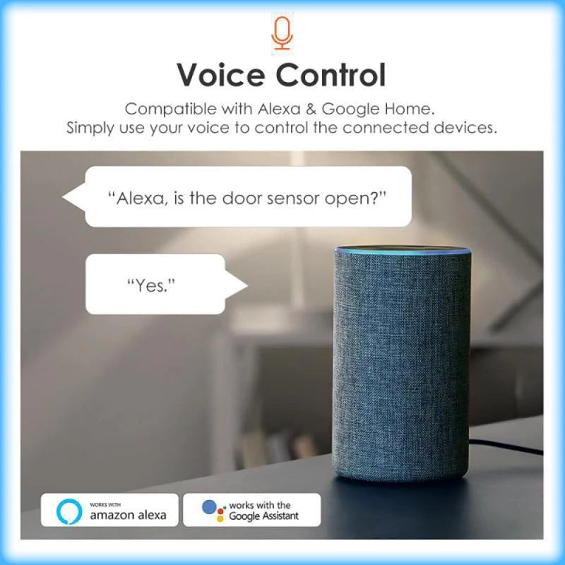 Smart WiFi Door Window Sensor for Intrusion Detection