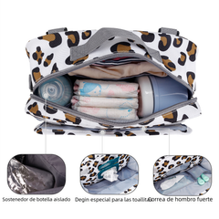 2022 Waterproof Baby Stroller Diaper Bag with Print
