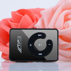 Portable Mini Mirror Clip MP3 Player for Outdoor Use