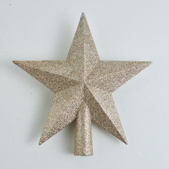 Christmas Tree Top Star - Plastic Decoration Set