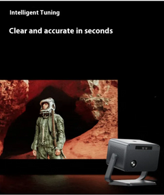 1080p PTZ Projector for Home Theater with Autofocus and HDMI Input