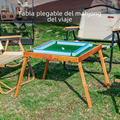 Portable Folding Mahjong Table Set for Travel
