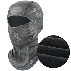 Winter Warmer Fleece Tactical Balaclava Full Face Mask Ski Paintball Running Hunting Hiking Cycling Sports Snowboard Scarf Men Motocross Summer Men Face Scarf Mask Sunscreen Dustproof Army Cycling Hunting Fishing Tactical Airsoft Hat