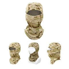 Winter Warmer Fleece Tactical Balaclava Full Face Mask Ski Paintball Running Hunting Hiking Cycling Sports Snowboard Scarf Men Motocross Summer Men Face Scarf Mask Sunscreen Dustproof Army Cycling Hunting Fishing Tactical Airsoft Hat