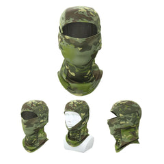 Winter Warmer Fleece Tactical Balaclava Full Face Mask Ski Paintball Running Hunting Hiking Cycling Sports Snowboard Scarf Men Motocross Summer Men Face Scarf Mask Sunscreen Dustproof Army Cycling Hunting Fishing Tactical Airsoft Hat