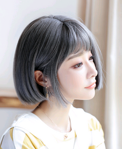 New Women's Bobo Wig - Realistic Short Straight Hair
