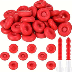 Rubber Tip Protective Sleeve for Glass Mouth Sealing