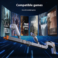 VR Submachine Gun Mount for Quest 3/3S