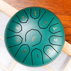 6" 11-Tone Steel Tongue Drum