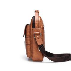 Vintage Men's Shoulder Bag - Large Capacity Casual Tote