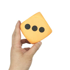 8cm Rounded Corner EVA Dice for Kids Education Toy