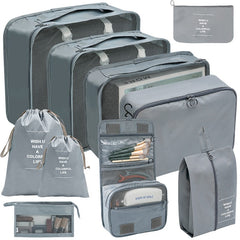 Travel Buggy Bag 7PCs Luggage Storage Set