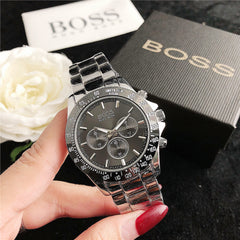Steel Alloy Fashion Quartz Watch