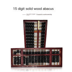 Durable Wooden Abacus for Accounting and Finance