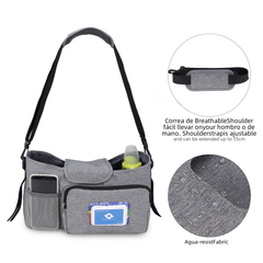 Baby Stroller Bag with Insulation and Storage Features