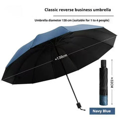 12 Bone Folding Thick Sunshade Umbrella