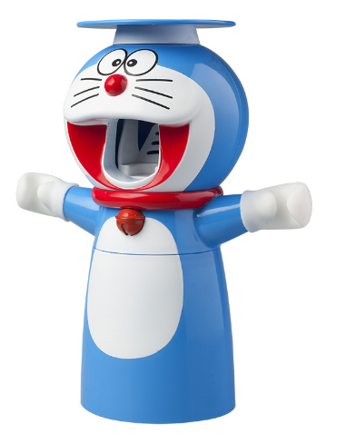 Minions Toothbrush Holder and Toothpaste Dispenser Set