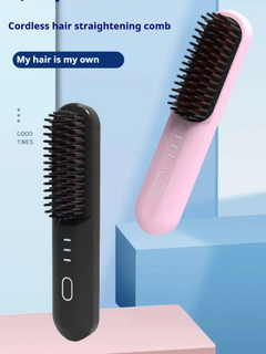 Portable Dual-Use Hair Straightener & Curler Clamp