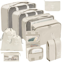 Travel Buggy Bag 7PCs Luggage Storage Set