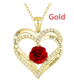 Preserved Flower  with Necklace