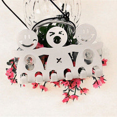 Cute Creative Smile Face Suction Toothbrush Holder