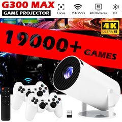 G300 MAX Wireless Controller 4K UHD Android 11 Projector