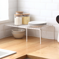 Expandable Kitchen Storage Rack with Multi-Layer Design