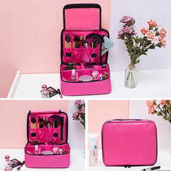 Large Capacity Portable Makeup Organizer Bag for Travel