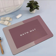 Super Absorbent Quick Dry Diatomaceous Bath Mat