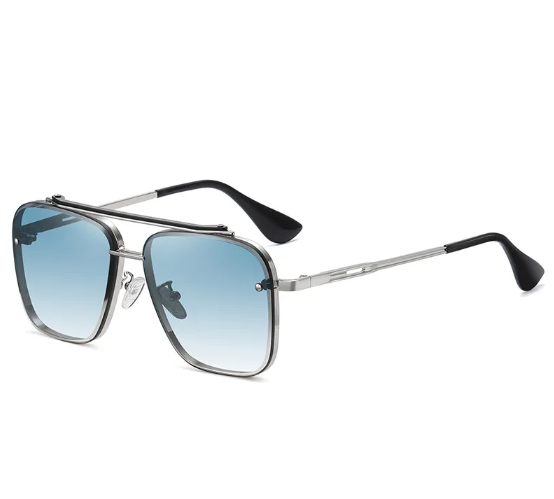 Dual-Tone Gradient Polarized Sunglasses