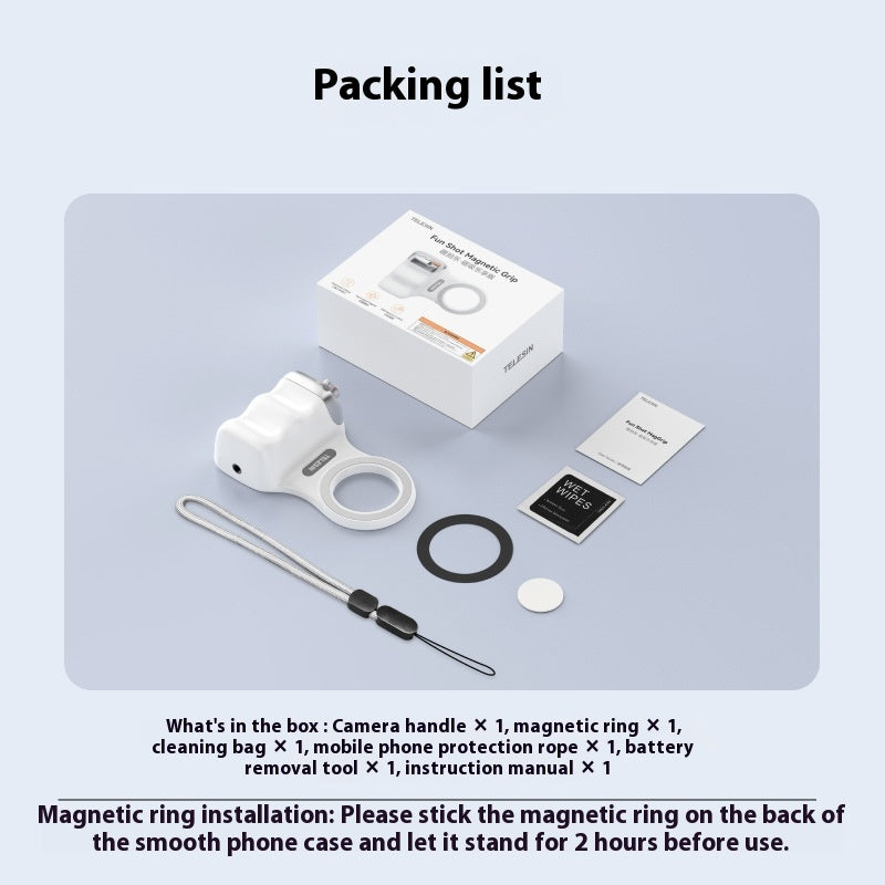 Magnetic Bluetooth Photography Handle