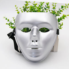 Ghost Dance Mask - Full Face Gold Silver for Street Dance