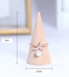 Marble Stand Jewelry Tray